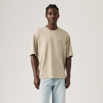 LEVI'S® MEN'S HALF-SLEEVE T-SHIRT - TAN