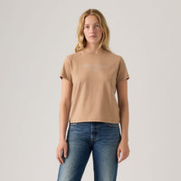 LEVI'S® WOMEN'S GRAPHIC CLASSIC TEE - BROWN