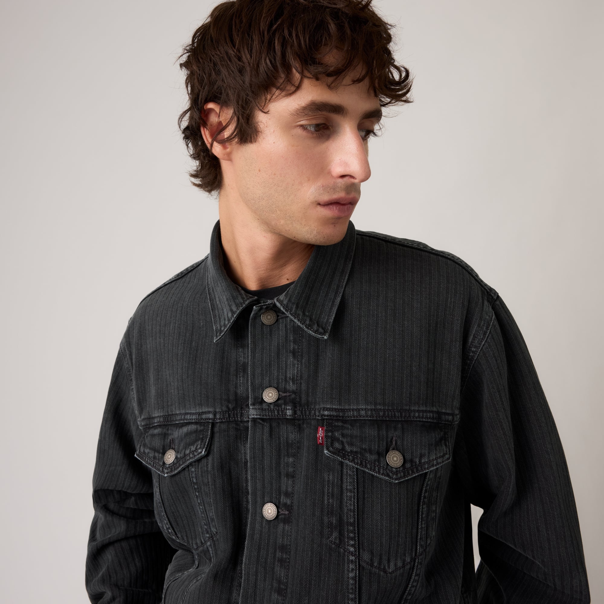 LEVI'S® MEN'S RELAXED TYPE 3 TRUCKER JACKET - MULTI COLOUR LEVI'S® MEN'S RELAXED TYPE 3 TRUCKER JACKET - MULTI COLOUR