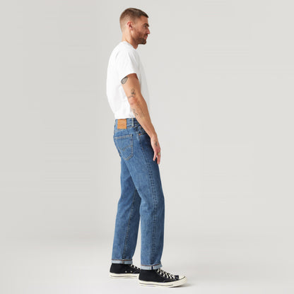 LEVI'S® MEN'S 505™ REGULAR JEANS - MED INDIGO - WORN IN