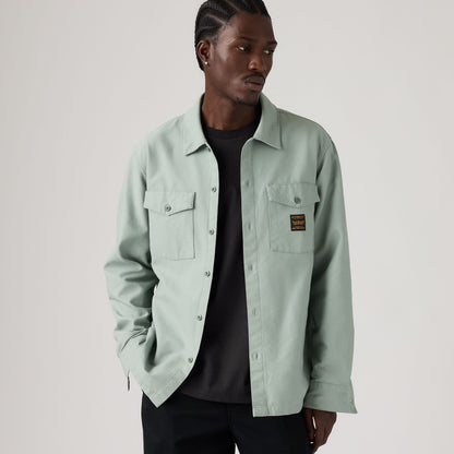 LEVI'S® MEN'S LONG-SLEEVE WORKER SHIRT - MULTI-COLOR
