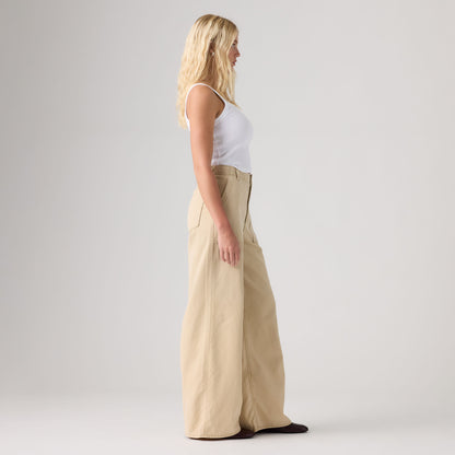 LEVI'S® WOMEN'S CINCH WIDE-LEG FATIGUE PANTS - GREEN