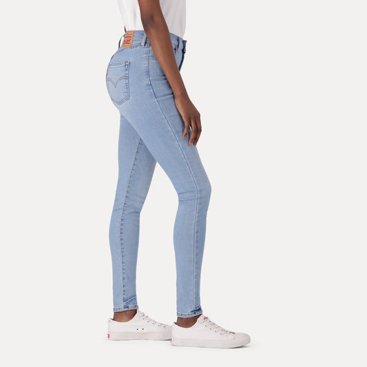 LEVI'S® WOMEN'S 720™ HIGH-RISE SUPER SKINNY JEANS - MED INDIGO - WORN IN