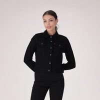 LEVI’S® WOMEN'S ORIGINAL TRUCKER JACKET - BLACK