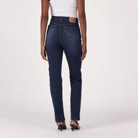 LEVI'S® WOMEN'S 501® ORIGINAL JEANS - MED INDIGO - WORN IN