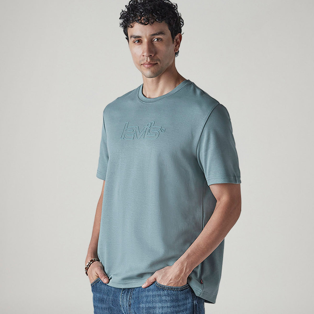 LEVI'S® MEN'S CREW NECK T-SHIRT - BLUE