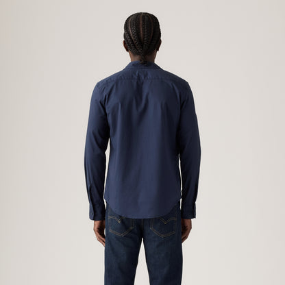 LEVI’S® MEN’S LONG-SLEEVE BATTERY HOUSEMARK SHIRT - BLUE