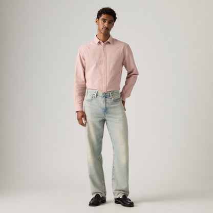 LEVI'S® MEN'S 502™ TAPER JEANS - MED INDIGO - WORN IN