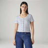 LEVI'S® WOMEN'S STRIPED SLIM FIT TOP - MULTI-COLOR