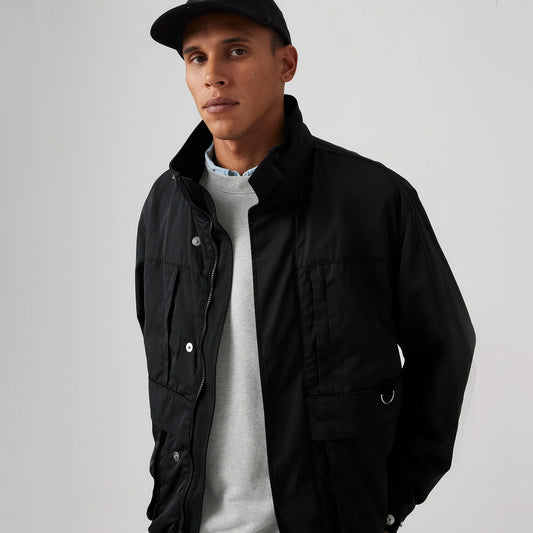 LEVI'S® MEN'S TEHAMA UTILITY JACKET - BLACK