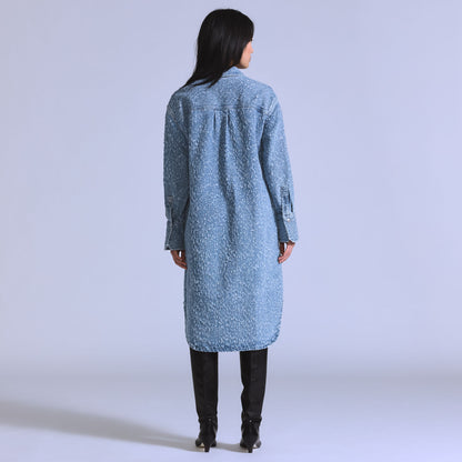 LEVI'S® BLUE TAB™ WOMEN'S DENIM SHIRT DRESS - BLUE
