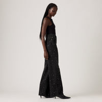 LEVI'S® WOMEN'S RIBCAGE WIDE-LEG JEANS - BLACK