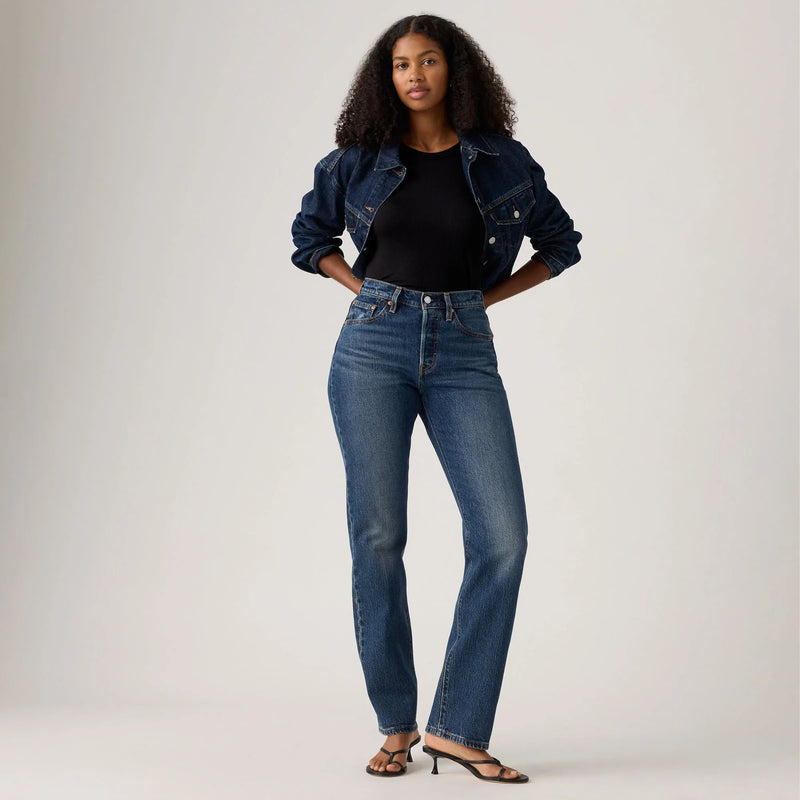 LEVI'S® WOMEN'S 501® CURVE JEANS - DARK INDIGO WORN IN