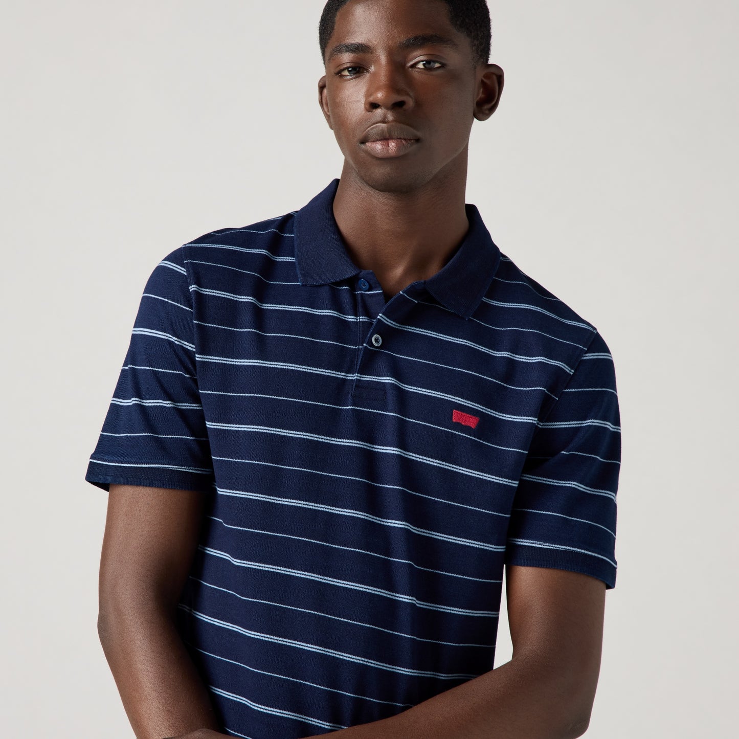 LEVI'S® MEN’S SLIM HOUSEMARK POLO SHIRT - BLUE