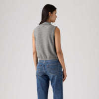 LEVI'S® WOMEN'S SUPERSOFT MINI RUFFLE VEST TOP - MULTI COLOUR