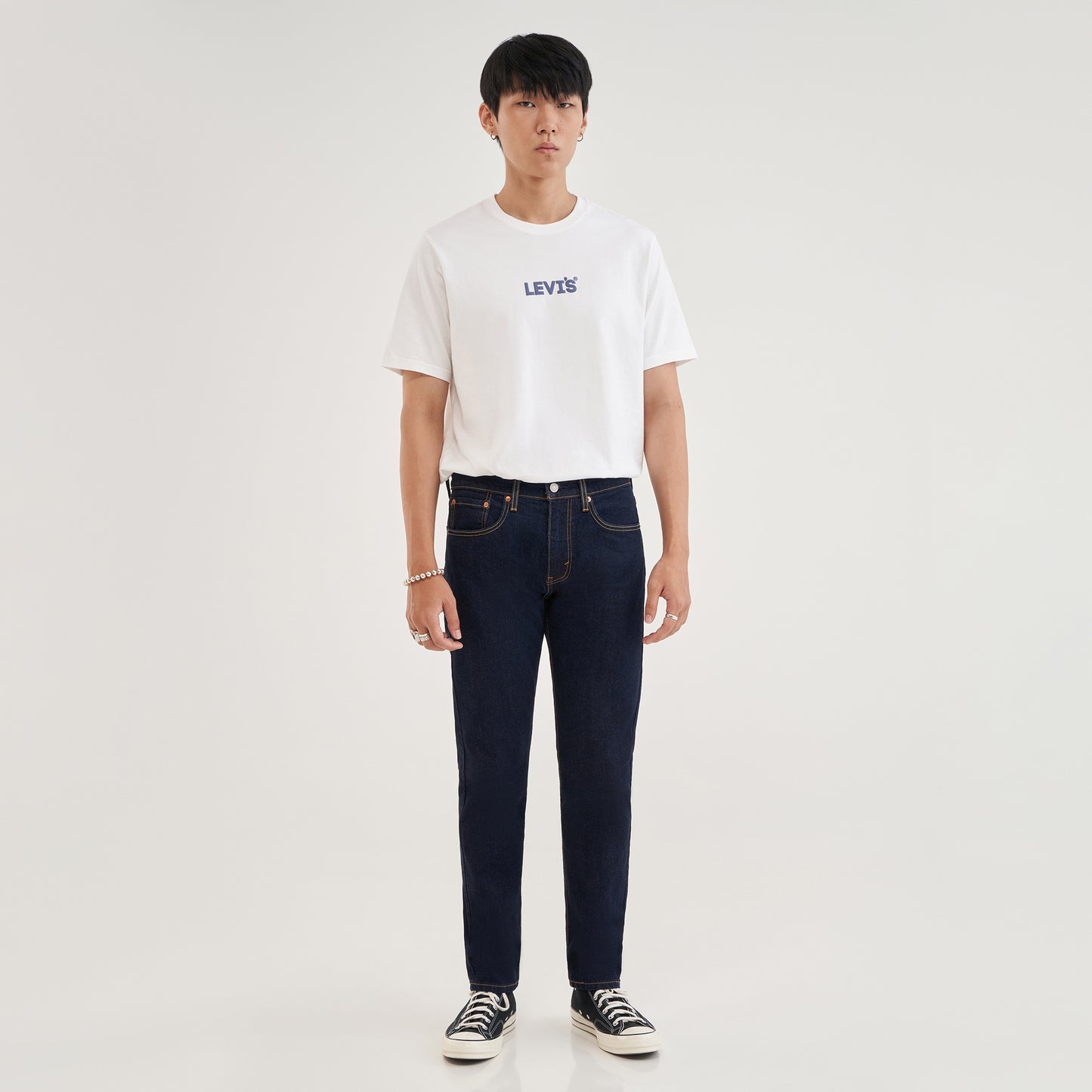 LEVI'S® MEN'S 502™ TAPER JEANS - DARK INDIGO - FLAT FINISH
