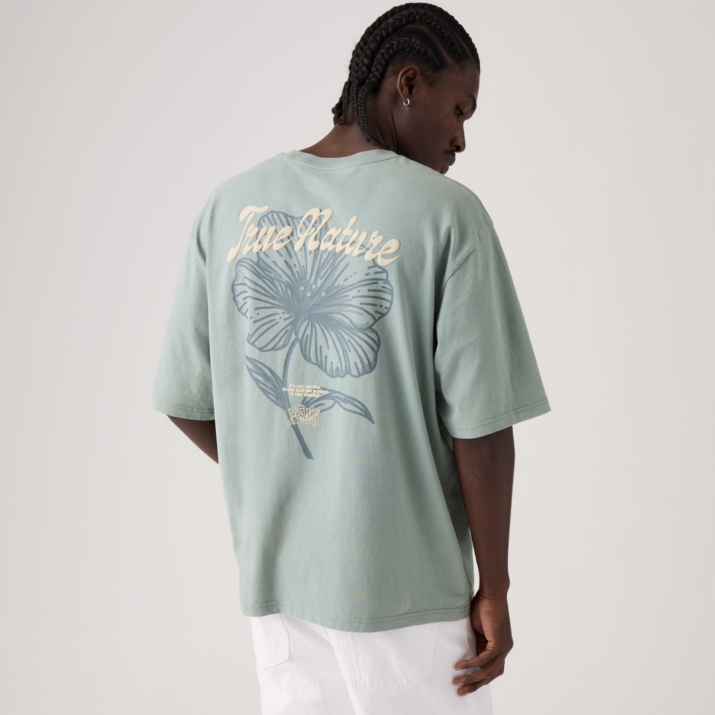 LEVI'S® MEN'S HALF-SLEEVE T-SHIRT - GREEN