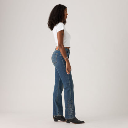 LEVI'S® WOMEN'S 501® CURVE JEANS - MED INDIGO - WORN IN