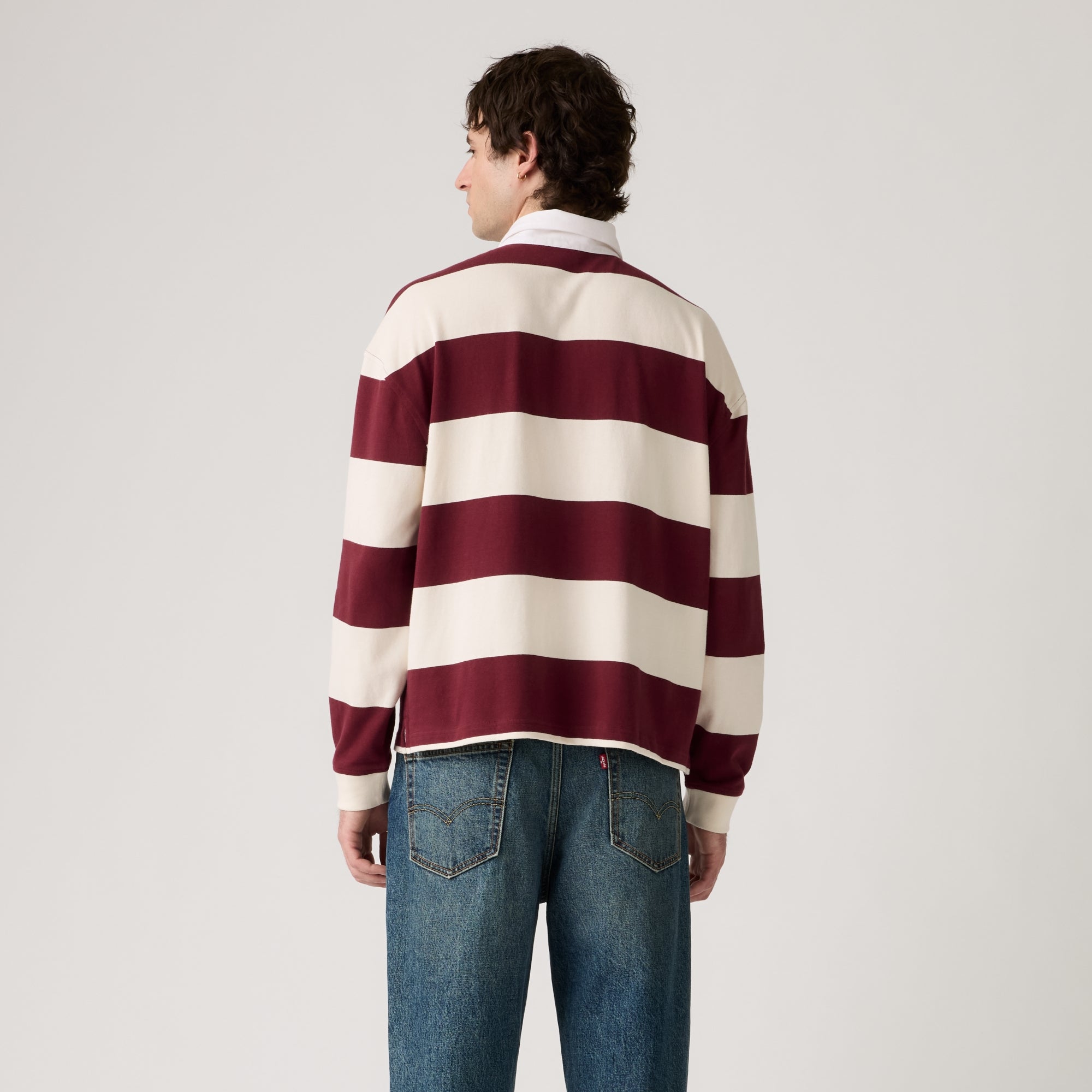 LEVI'S® MEN'S HUDSON BOXY RUGBY SHIRT - NEUTRAL