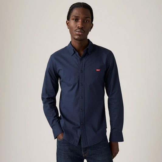 LEVI’S® MEN’S LONG-SLEEVE BATTERY HOUSEMARK SHIRT - BLUE