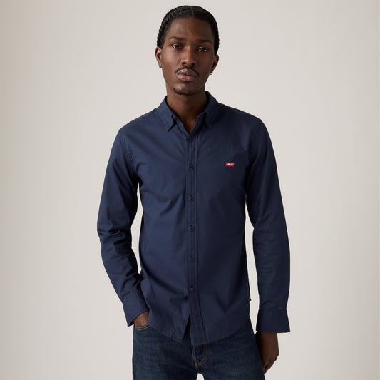 LEVI’S® MEN’S LONG-SLEEVE BATTERY HOUSEMARK SHIRT - BLUE