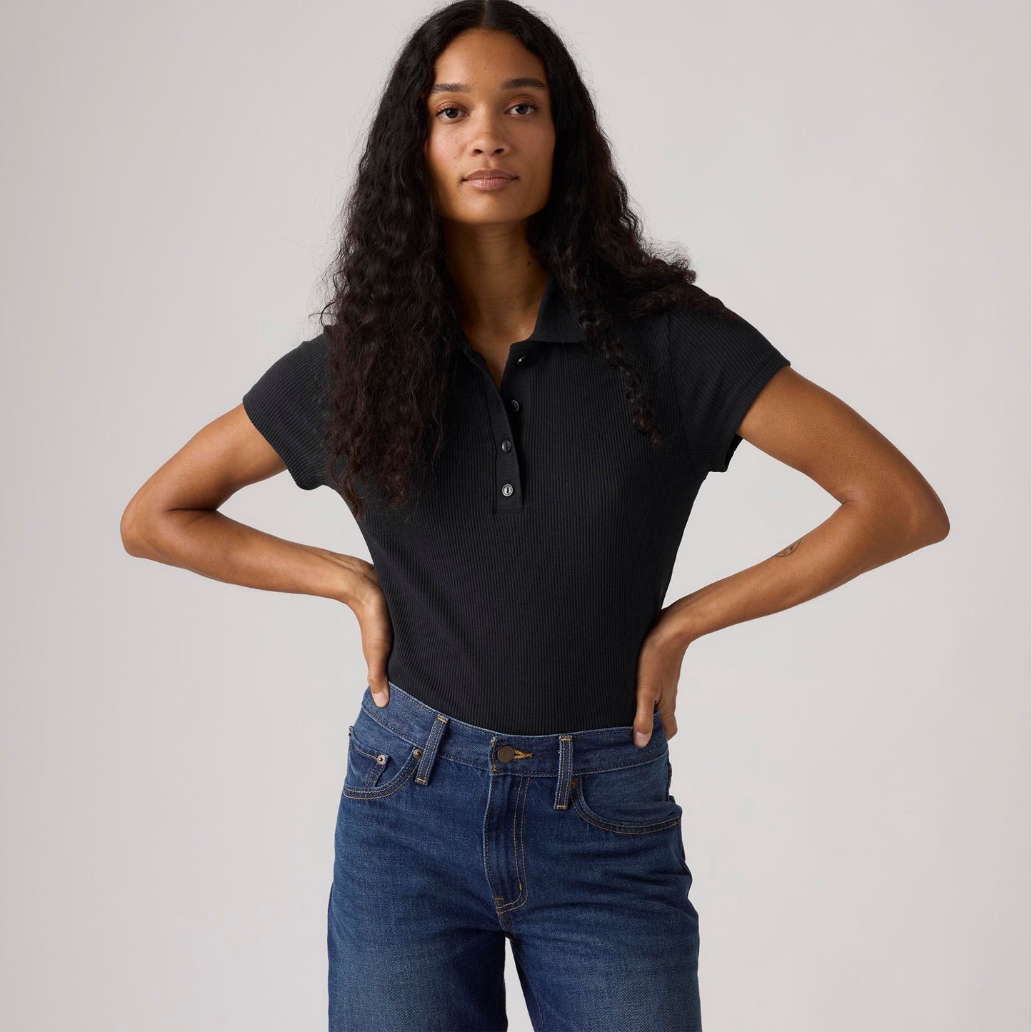 LEVI'S® WOMEN'S RORY SHORT-SLEEVE POLO - MULTI COLOUR