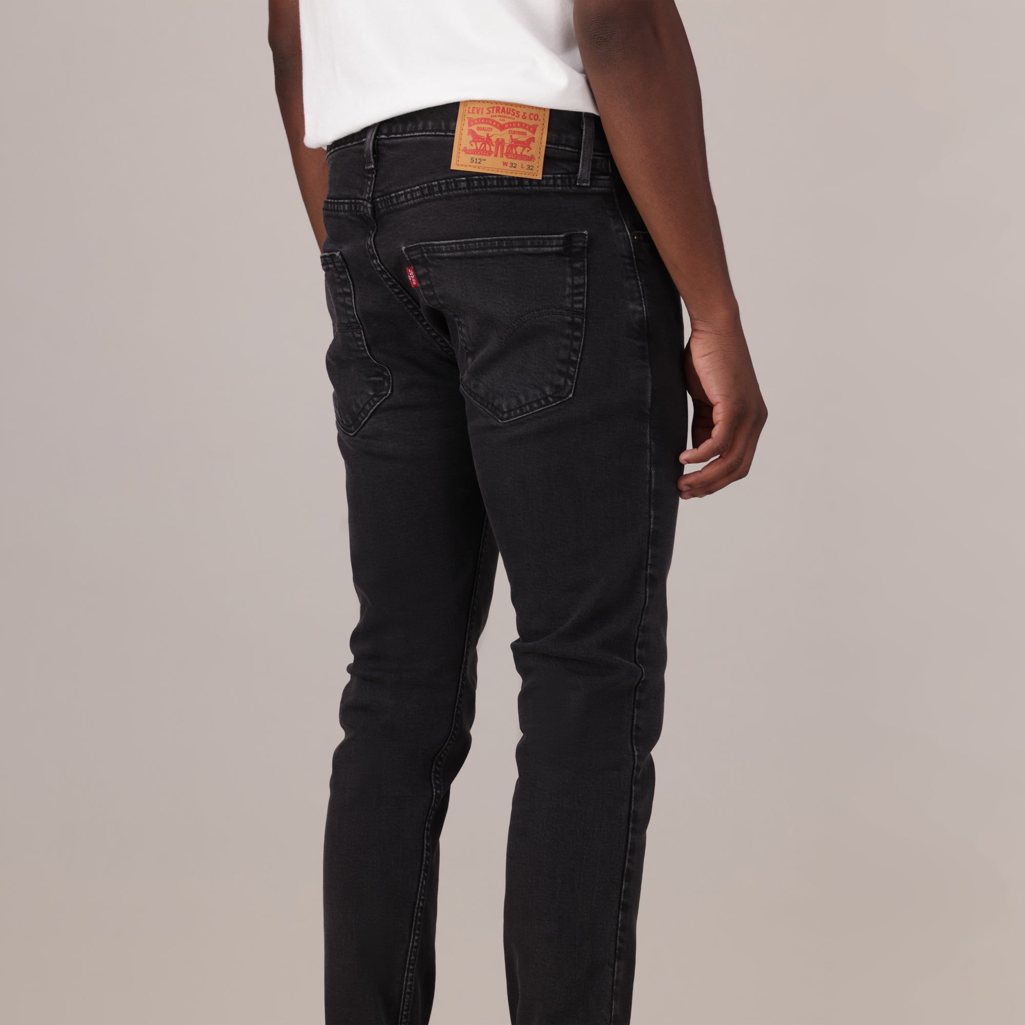 LEVI'S® MEN'S 512™ SLIM TAPER JEANS - BLACK