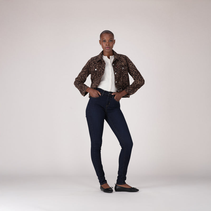 LEVI'S® WOMEN'S CURVY HIGH-RISE SUPER SKINNY - BLACK