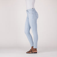 LEVI’S® WOMEN'S 721 HIGH-RISE SKINNY JEANS - LIGHT INDIGO - WORN IN