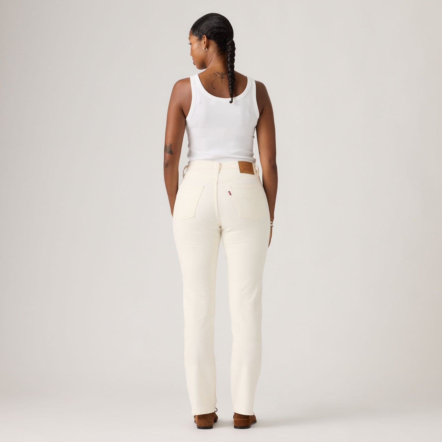LEVI'S® WOMEN'S 501® ORIGINAL JEANS - WHITE