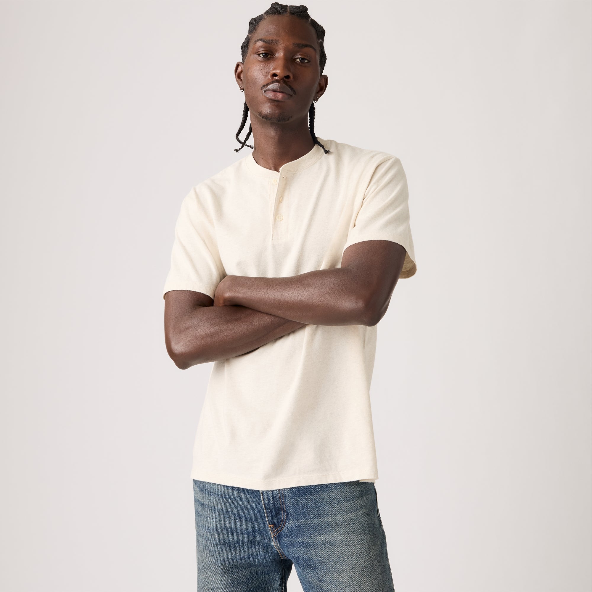 LEVI'S® MEN'S VENTURA HENLEY - MULTI COLOUR