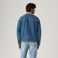 LEVI'S® MEN'S EAST PORT JACKET - MED INDIGO - WORN IN