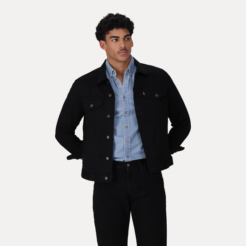 LEVI'S® MEN'S TRUCKER JACKET - BLACK
