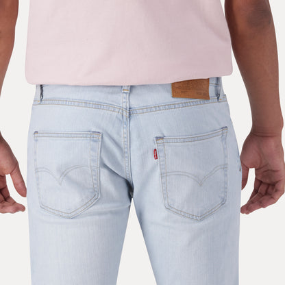 LEVI'S® MEN'S 512™ SLIM TAPER JEANS - LIGHT INDIGO - WORN IN