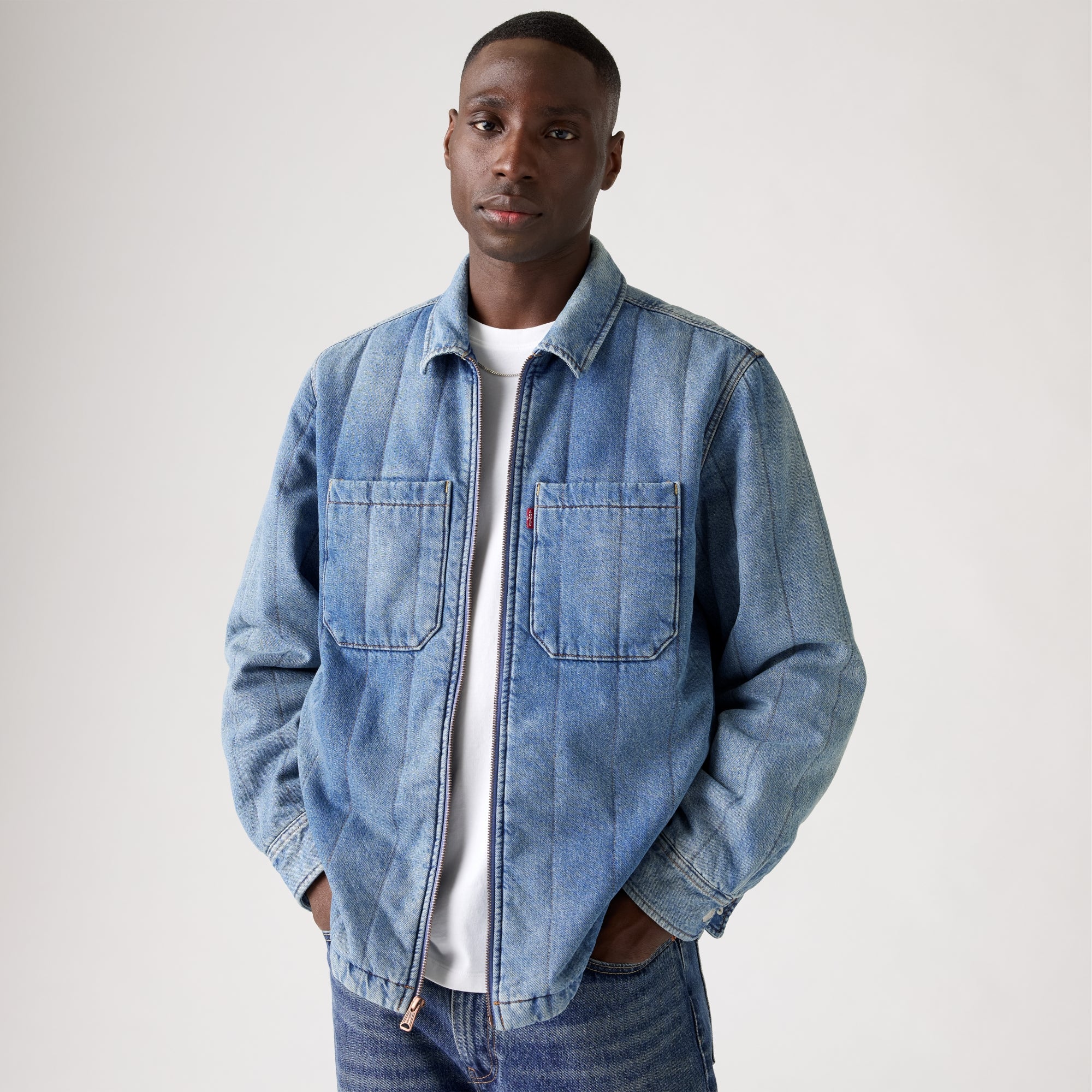 LEVI'S® MEN'S KYREN OVERSHIRT - BLUE