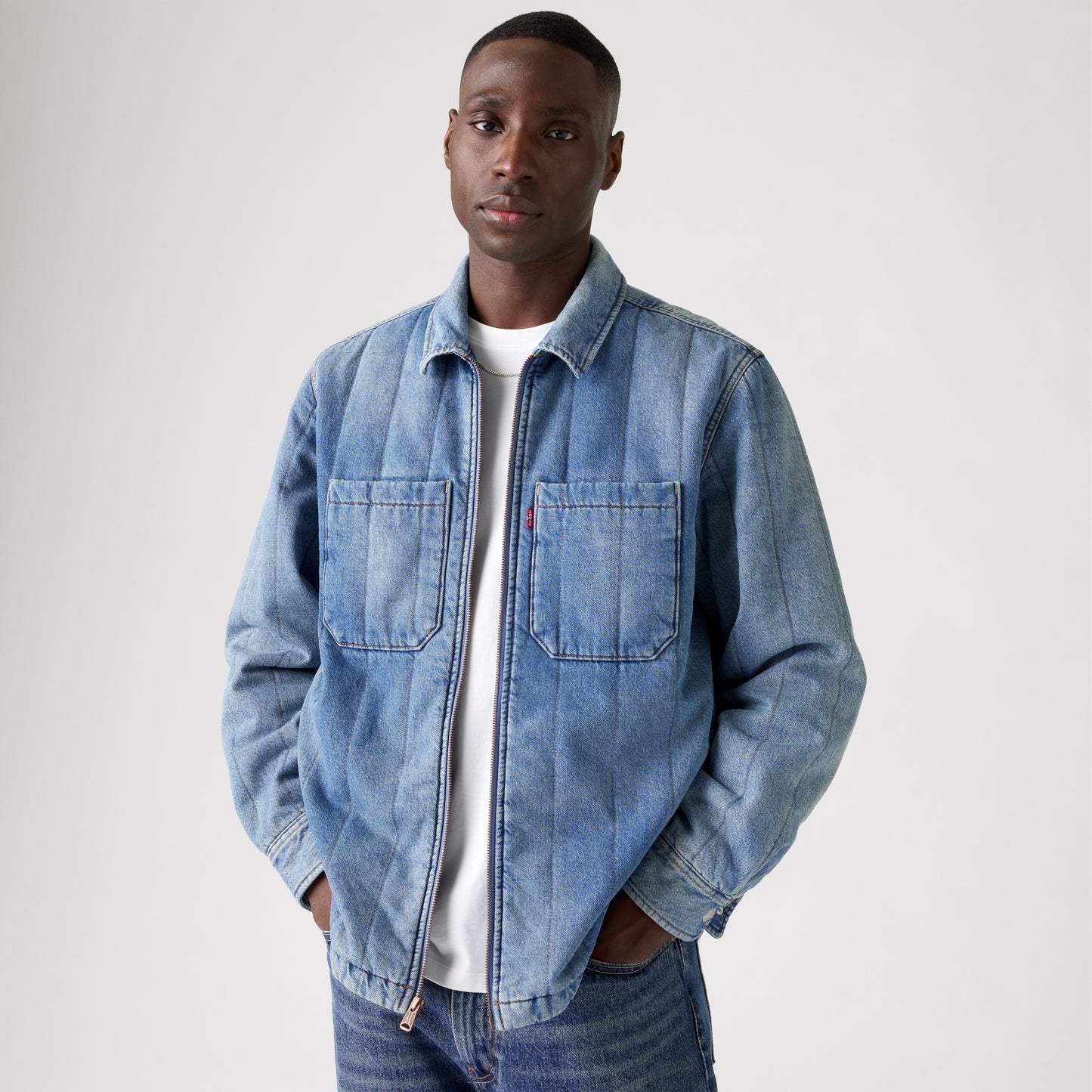 LEVI'S® MEN'S KYREN OVERSHIRT - BLUE
