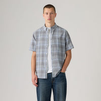Levi's® Men's Short-Sleeve Authentic Button-Down Shirt - Blue