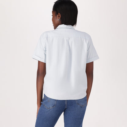 LEVI'S® WOMEN'S BENNIE CAMP SHIRT - MULTI COLOUR
