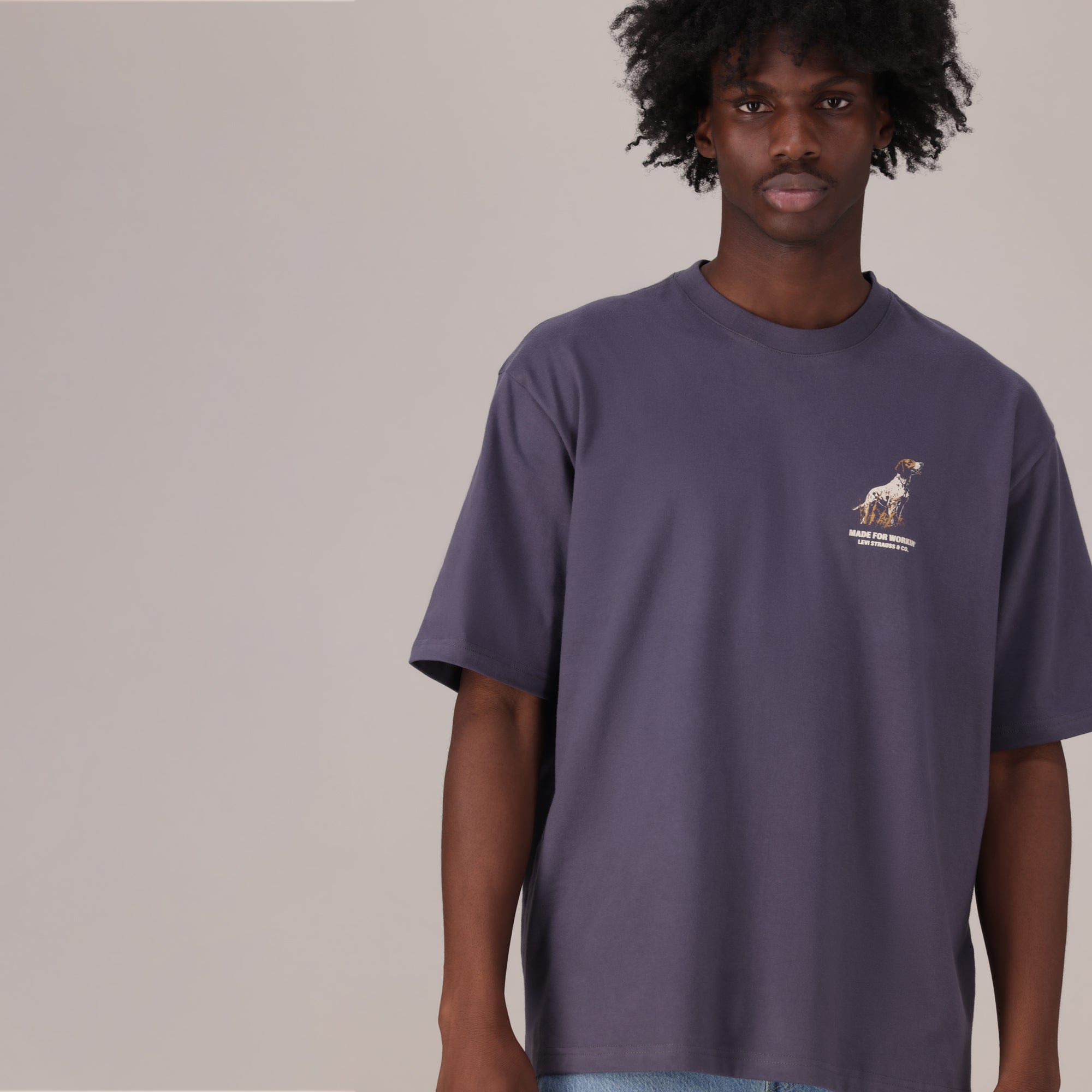 LEVI'S® MEN'S WORKWEAR GRAPHIC TEE - GREY