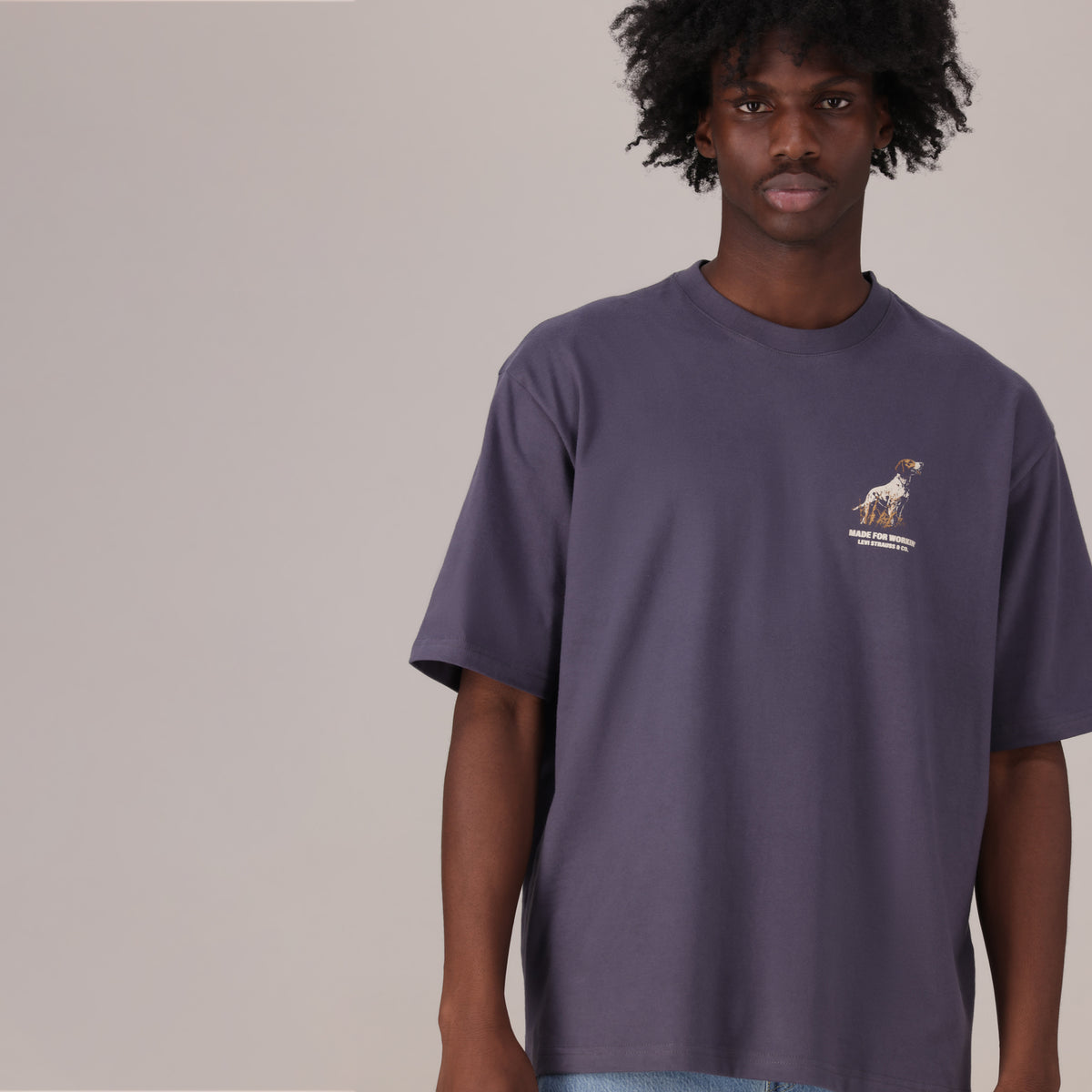 LEVI'S® MEN'S WORKWEAR GRAPHIC TEE - GREY