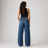 LEVI'S® WOMEN'S CINCH BAGGY JEANS - MED INDIGO - WORN IN