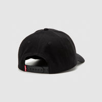 LEVI'S® FLEXFIT® HOUSEMARK LOGO CAP - BLACK