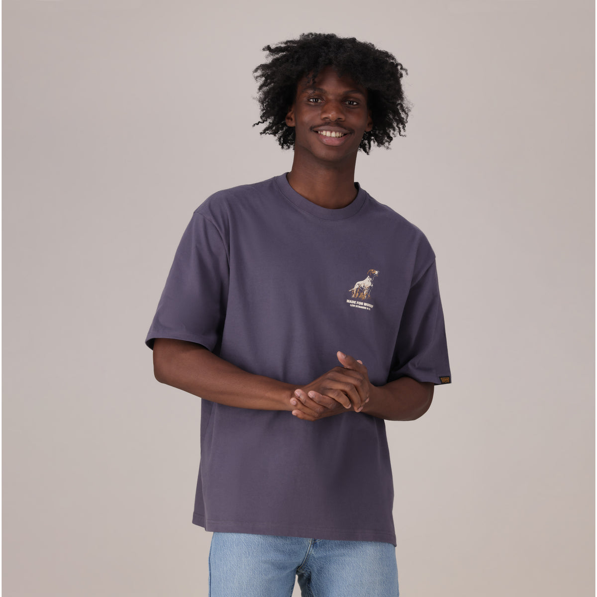 LEVI'S® MEN'S WORKWEAR GRAPHIC TEE - GREY