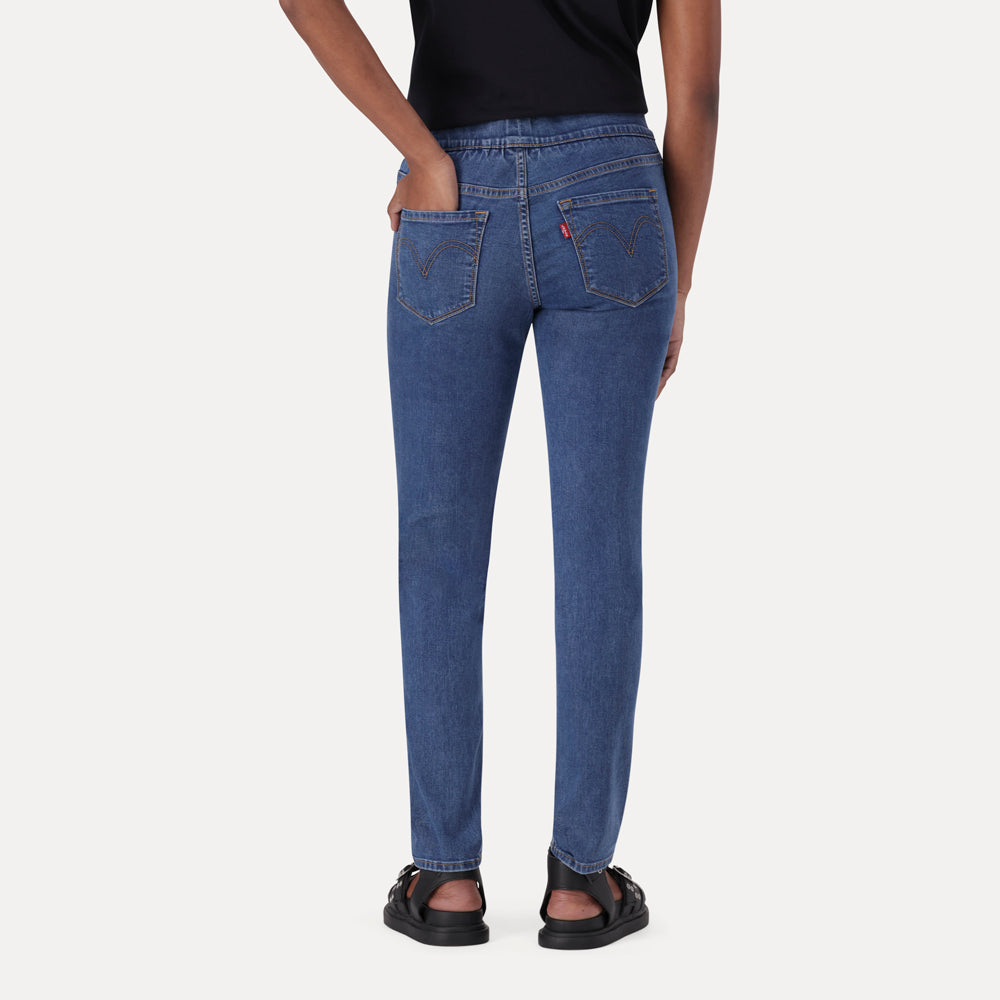 LEVI'S® WOMEN'S JEGGINGS - MED INDIGO - FLAT FINISH