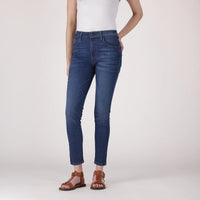 LEVI’S® WOMEN'S 721 HIGH-RISE SKINNY JEANS - MED INDIGO - WORN IN