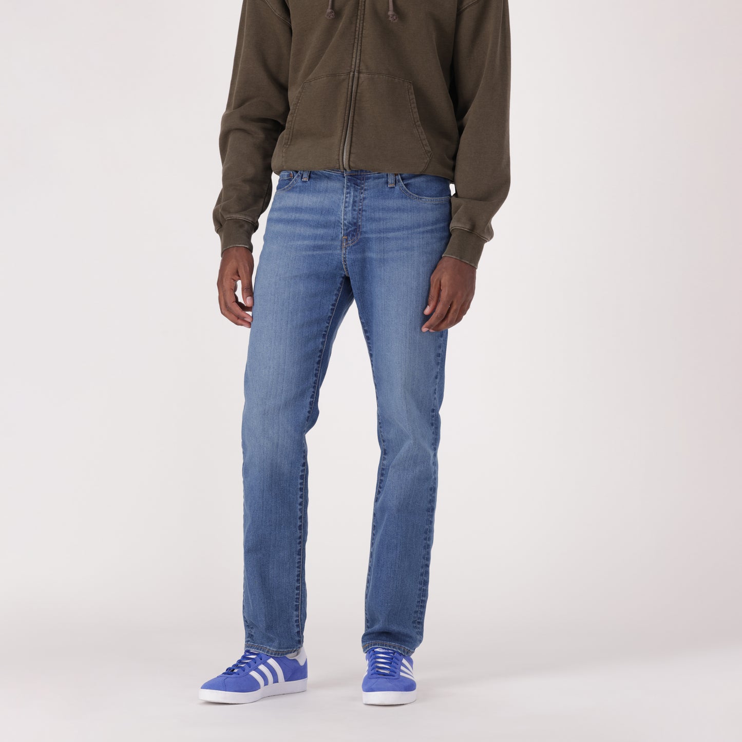 LEVI'S® MEN'S 541™ ATHLETIC TAPER JEANS - MED INDIGO - WORN IN