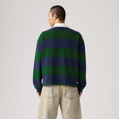 LEVI'S® MEN'S HUDSON BOXY RUGBY SHIRT - MULTI-COLOR