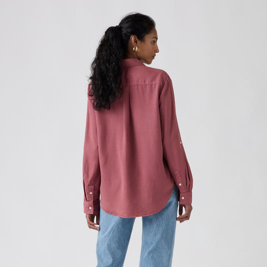 LEVI'S® WOMEN'S ELAINE UTILITY SHIRT - PINK