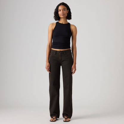 LEVI'S® WOMEN'S LOW STRAIGHT JEANS - BROWN