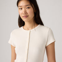 LEVI'S® WOMEN'S RORY BUTTON-THROUGH SHIRT - WHITES